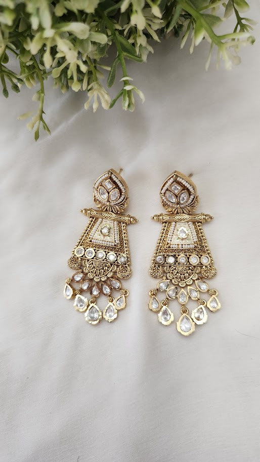Ruchi Gold Plated Earrings