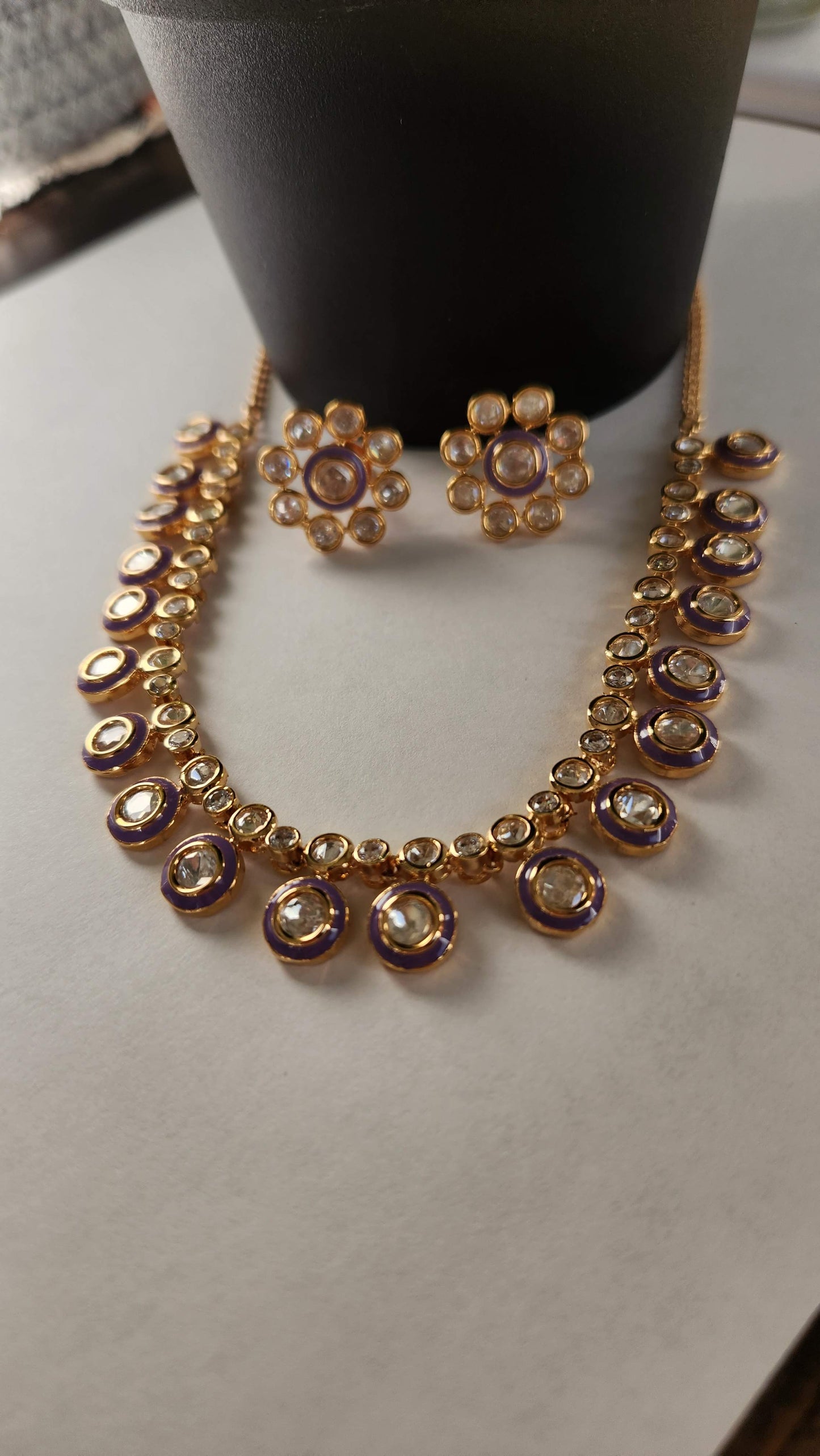 Polki Kundan Set