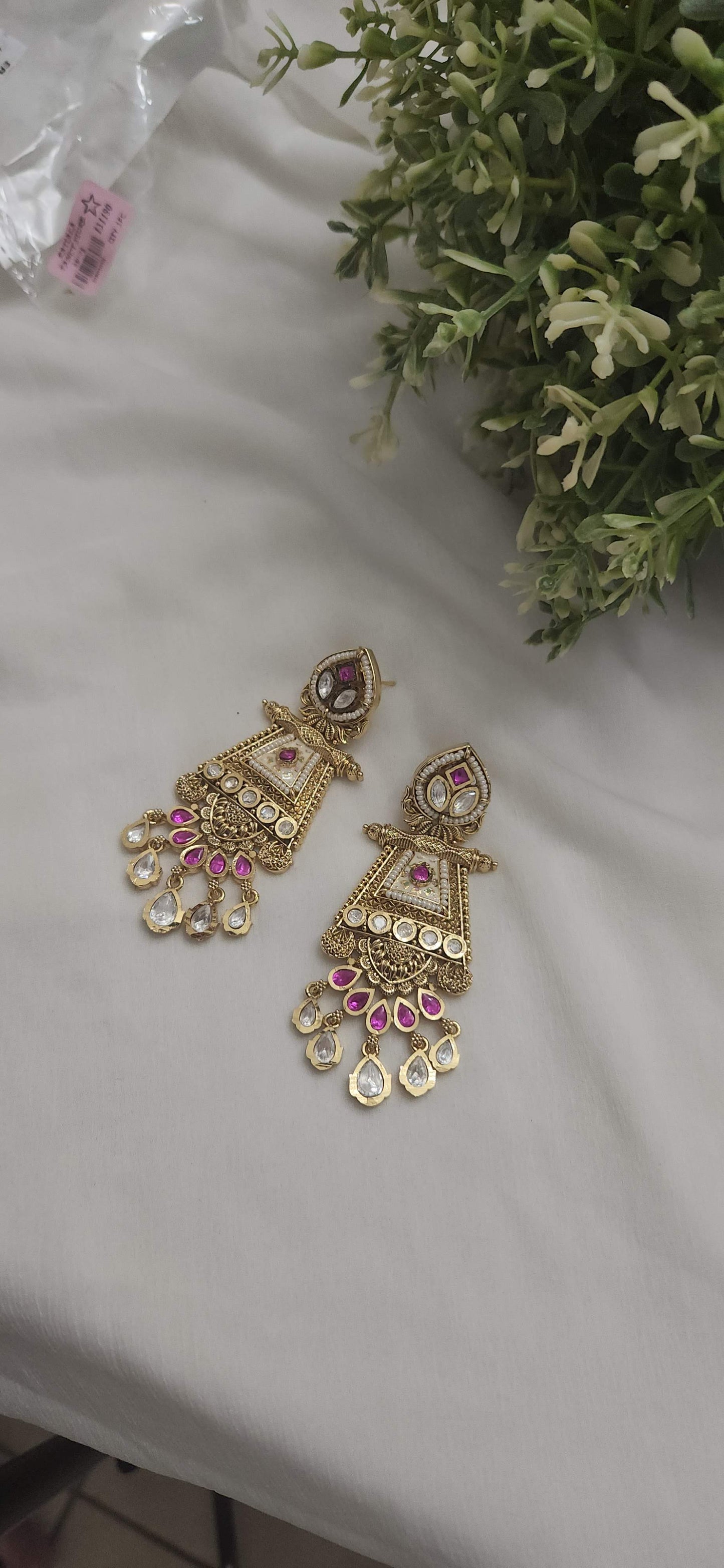Ruchi Gold Plated Earrings