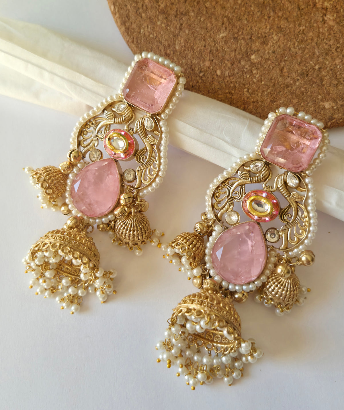 Krisha Kundan Jhumkas