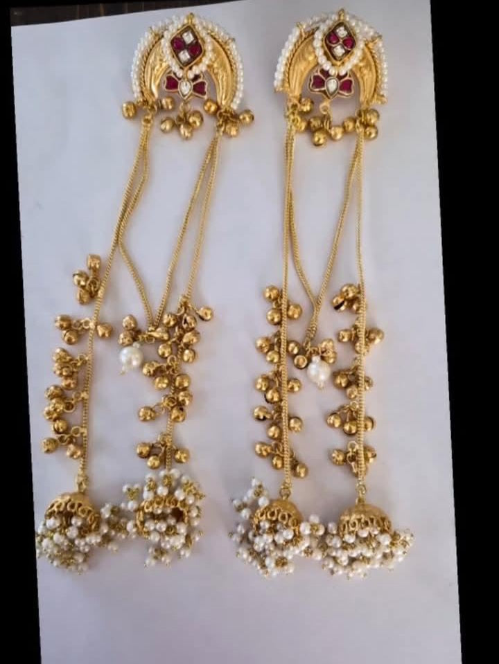 Kasturi Kashmiri Jhumkas