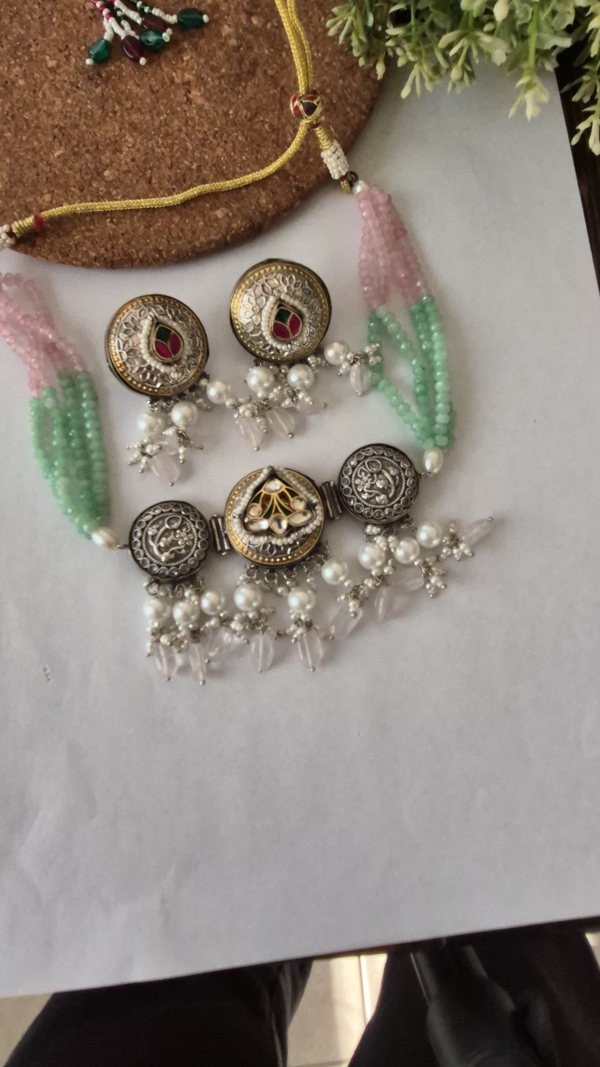 Seema Kundan Fusion choker