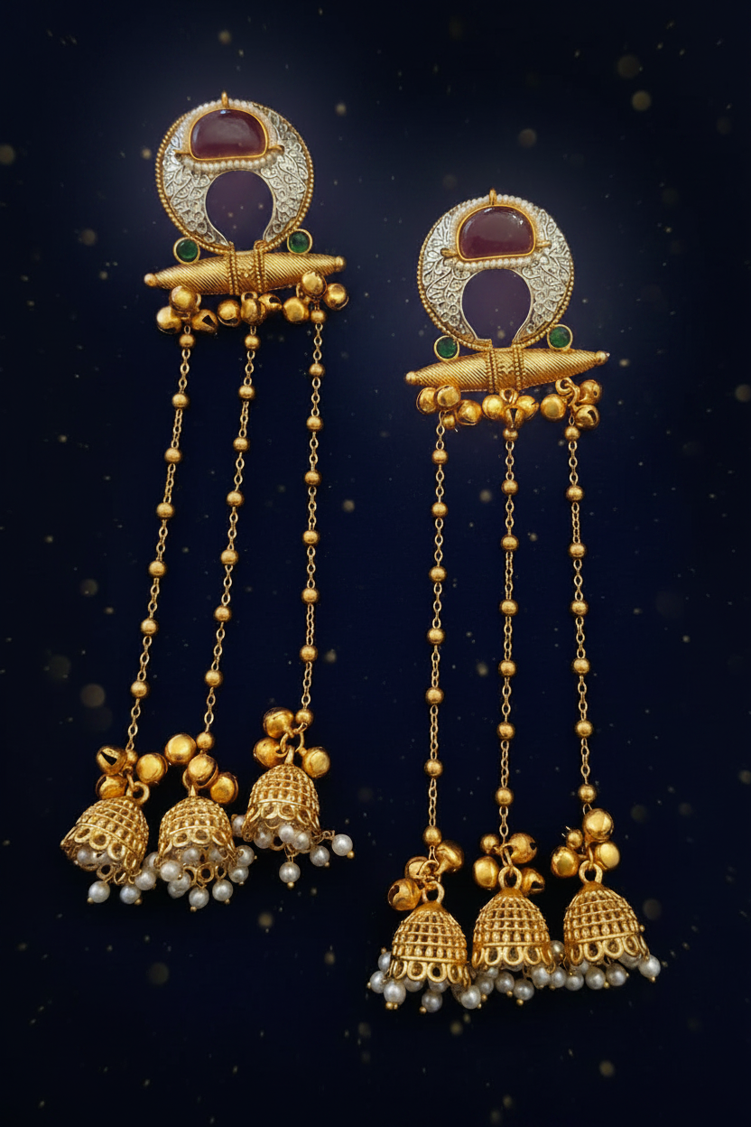 Arpita Kashmiri Jhumkas