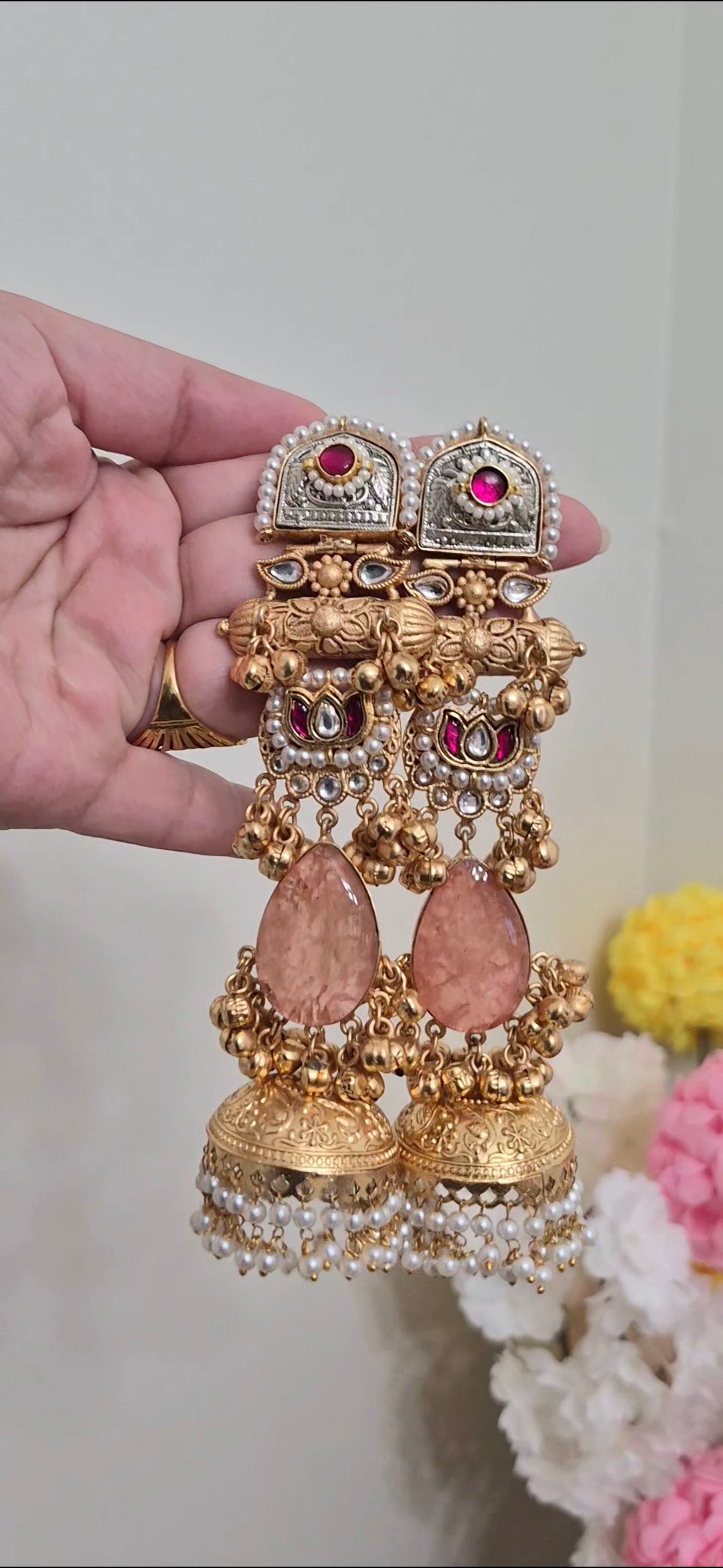 Neelam Jhumkas