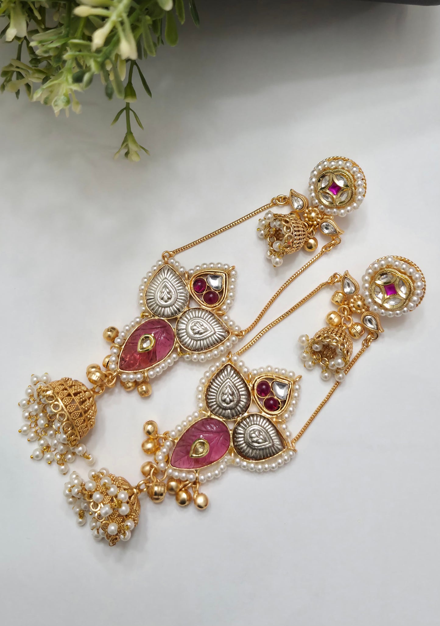 Nadia Kashmiri Jhumkas