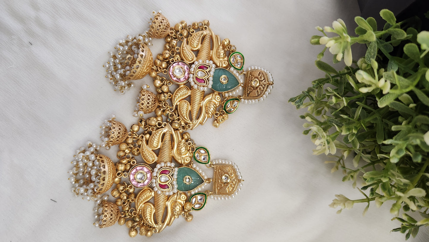 Hiran jhumkas