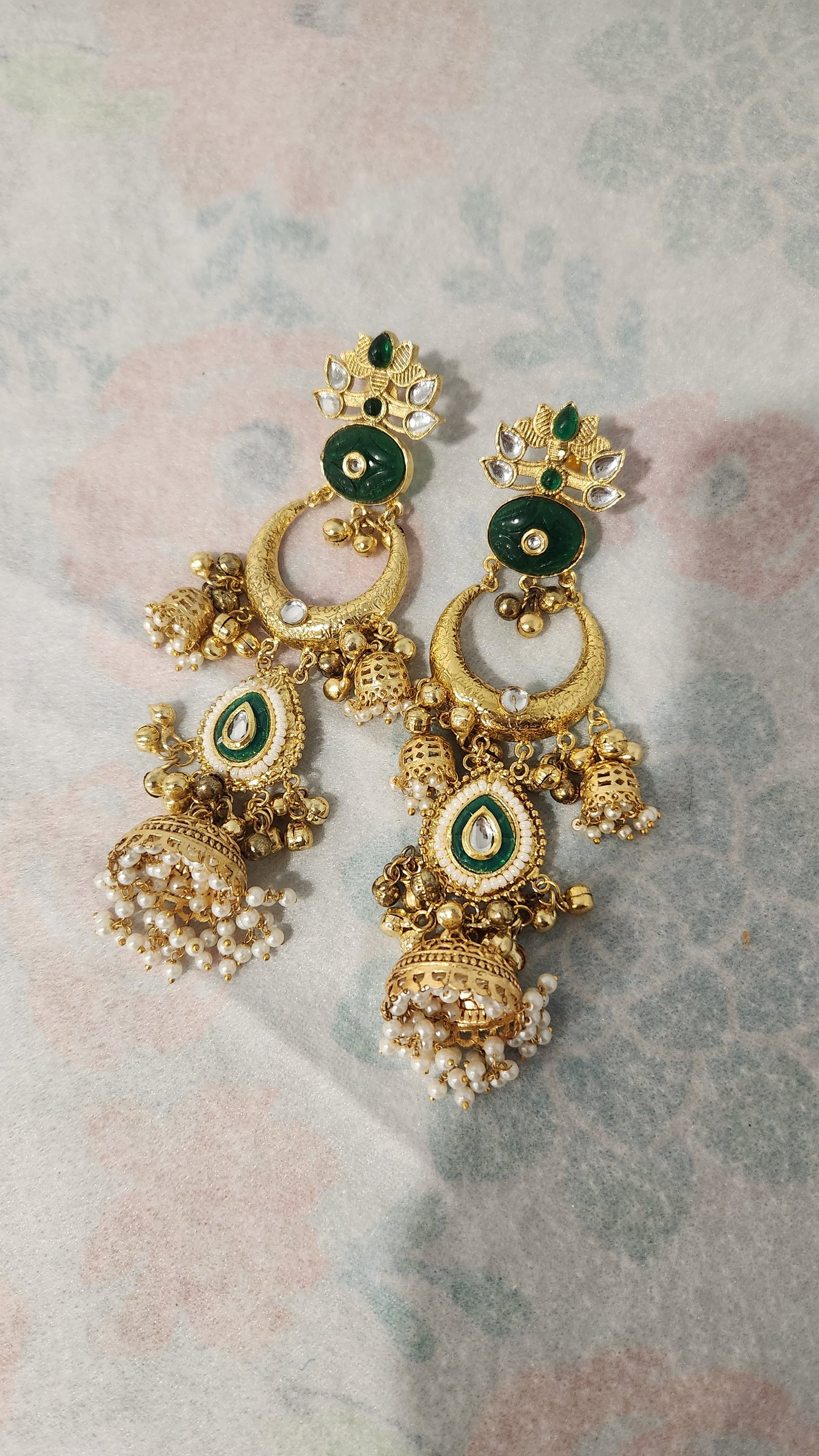 Pankhudi Jhumkas