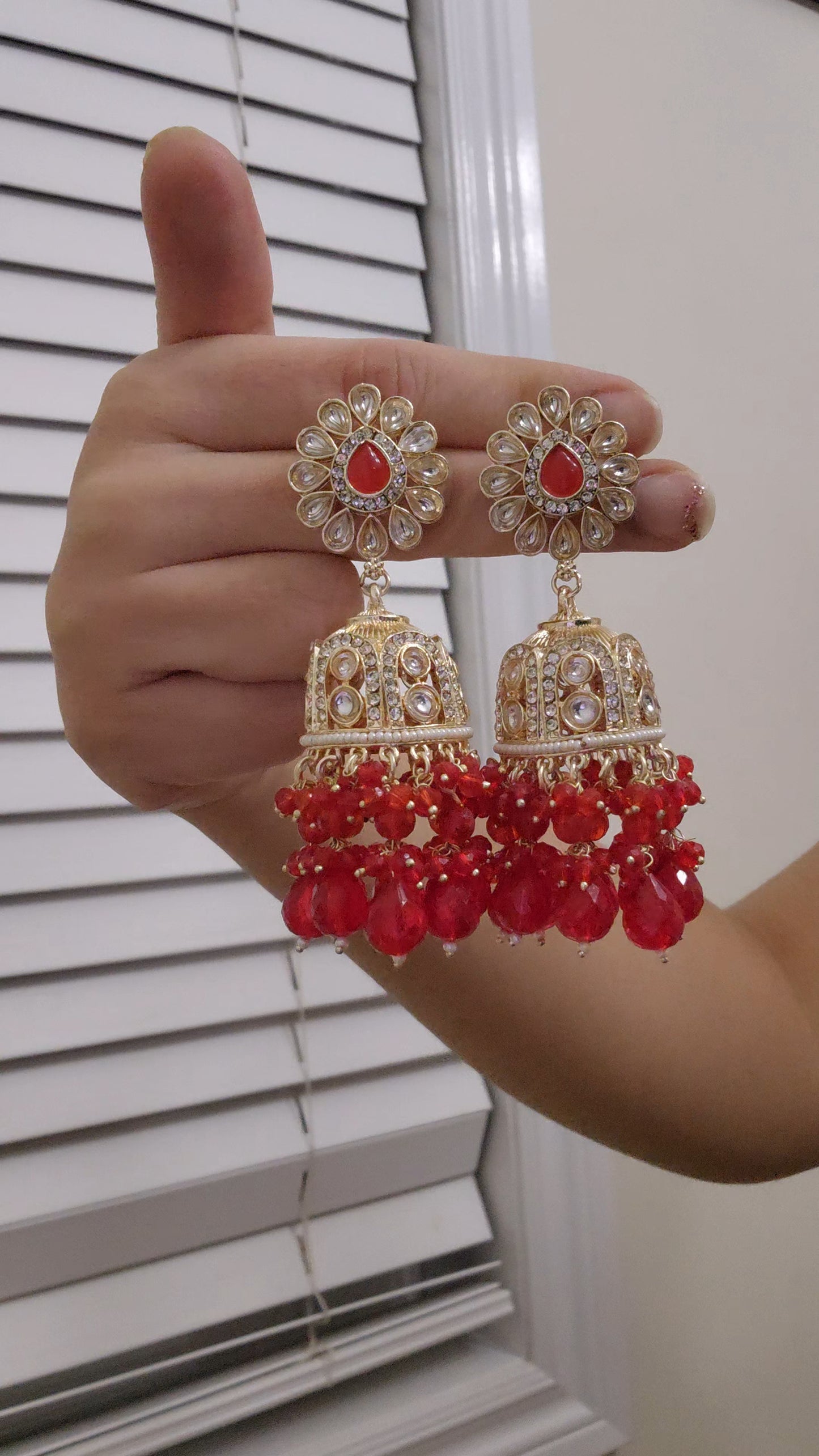 Sunehri Jhumkas