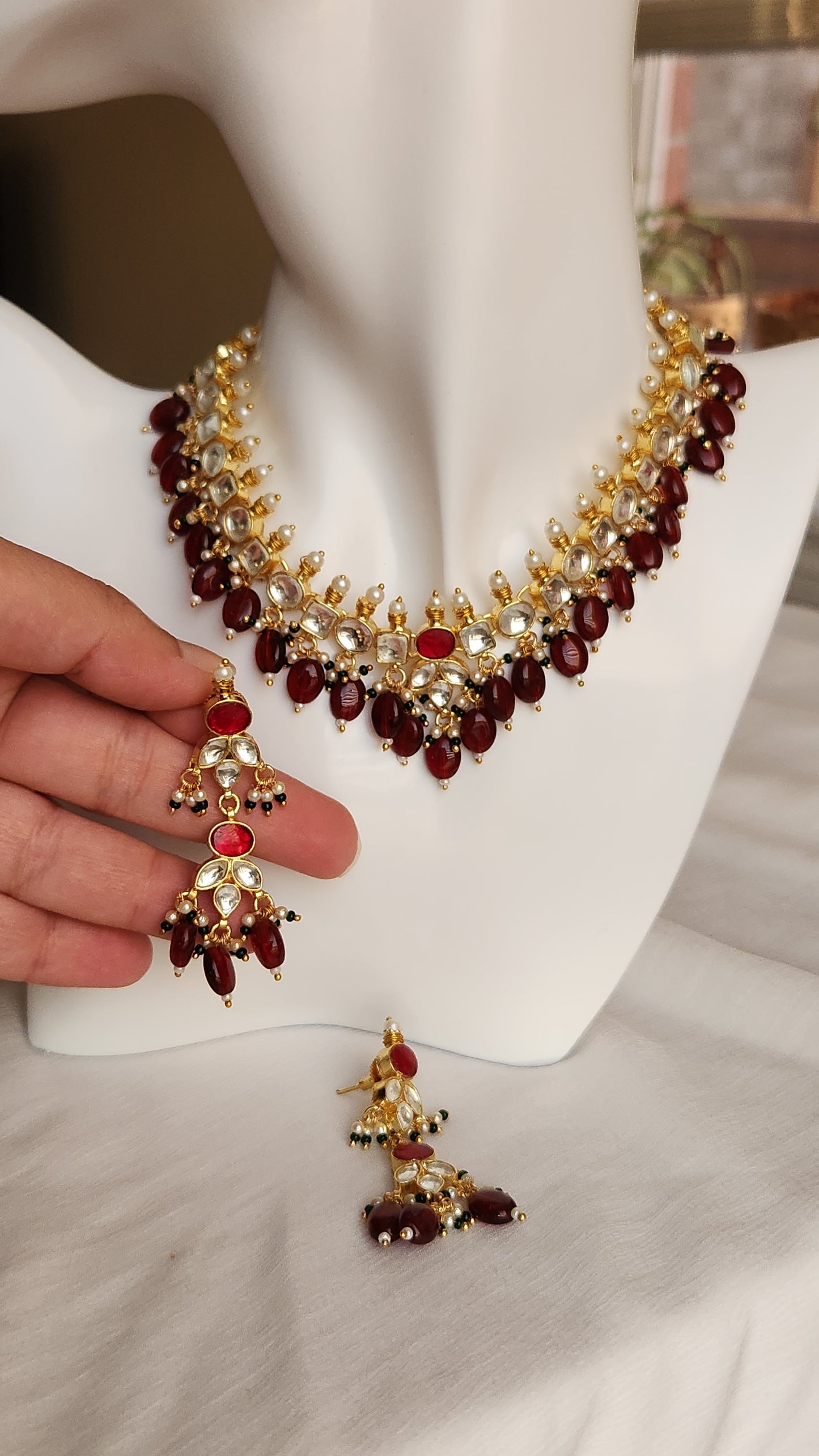 Red Evlyn Necklace