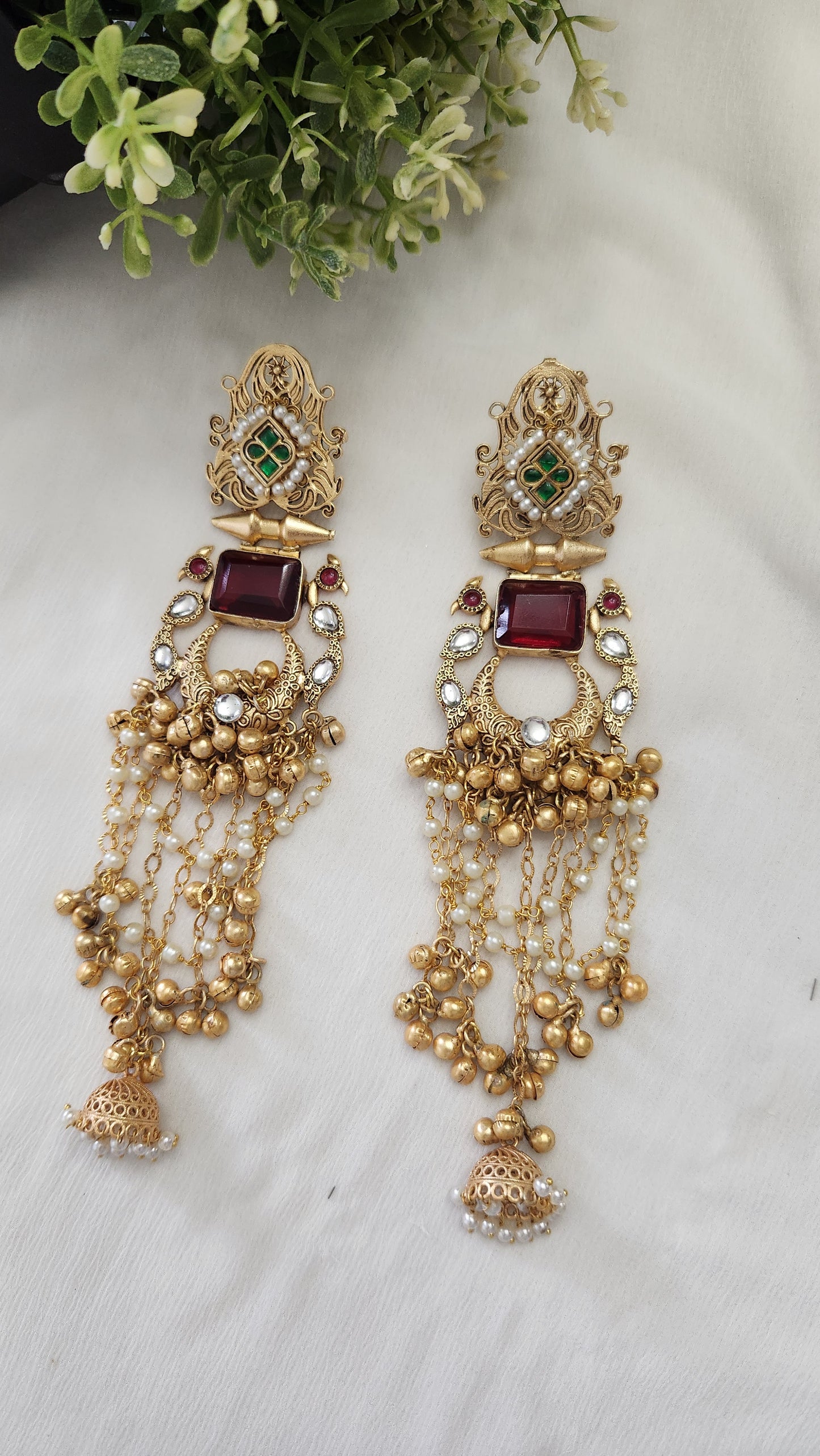 Saubhagya Kashmiri Earrings