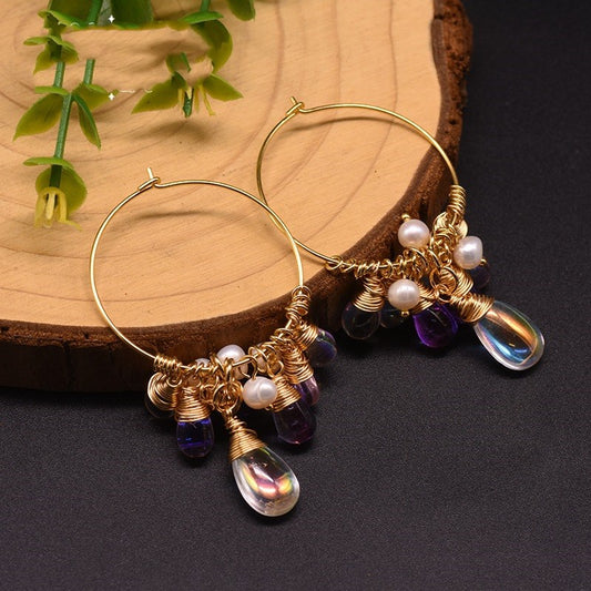 925 Silver Gold Plated Earrings