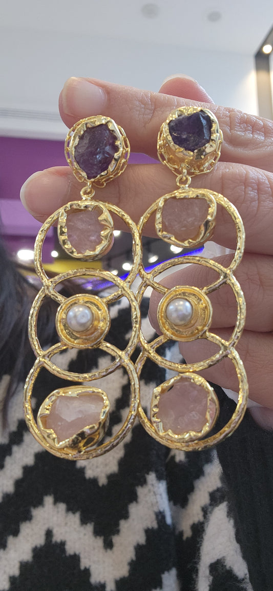 Celestial Circles Earrings