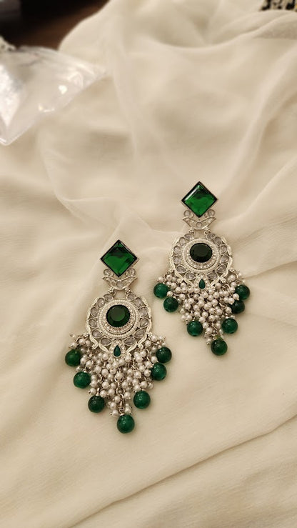 Mala Beed Earrings