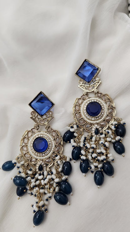 Mala Beed Earrings