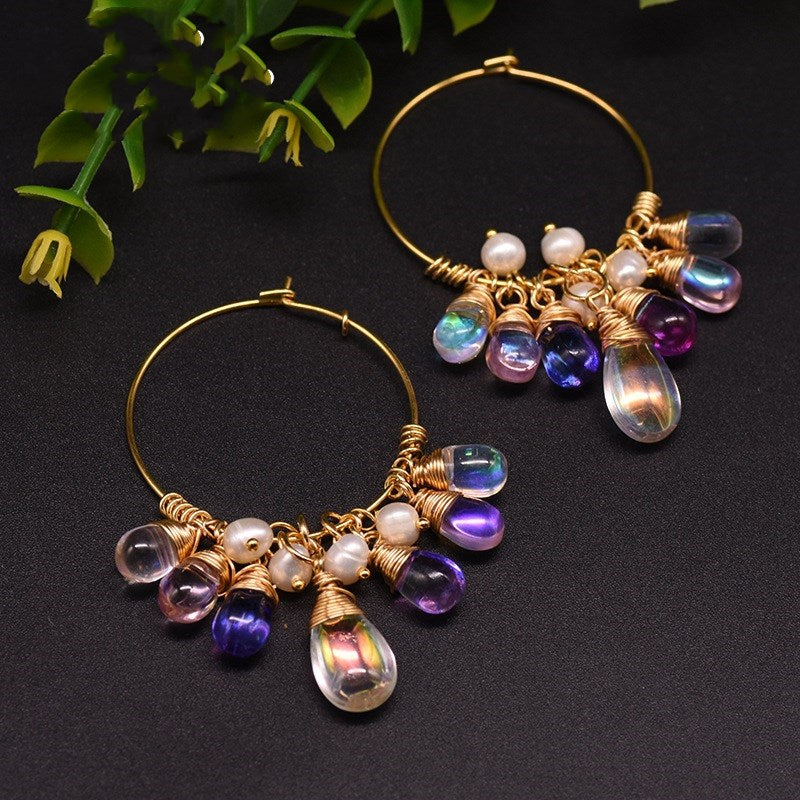 925 Silver Gold Plated Earrings
