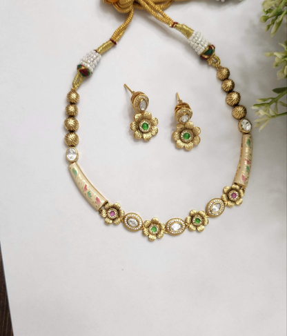 Saraswati Necklace Set