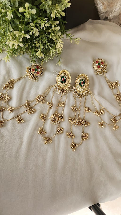 Saranya Kashmiri Earrings