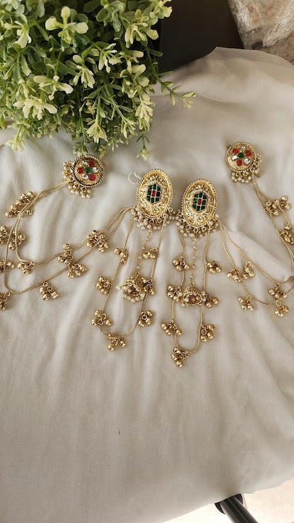 Saranya Kashmiri Earrings