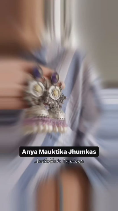 Anya Mautika Jhumkas