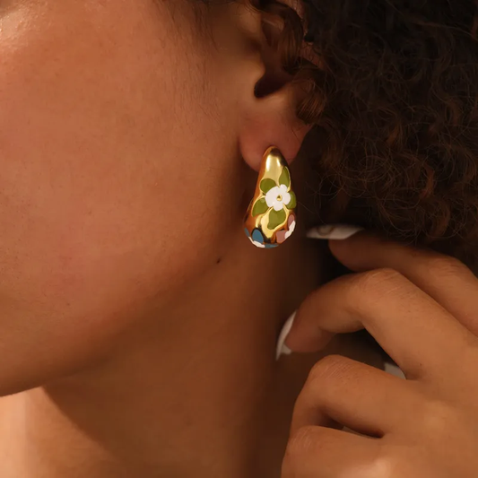 Korean Style Water Drop Earrings