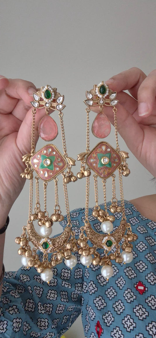 Sargam Kashmiri Earrings