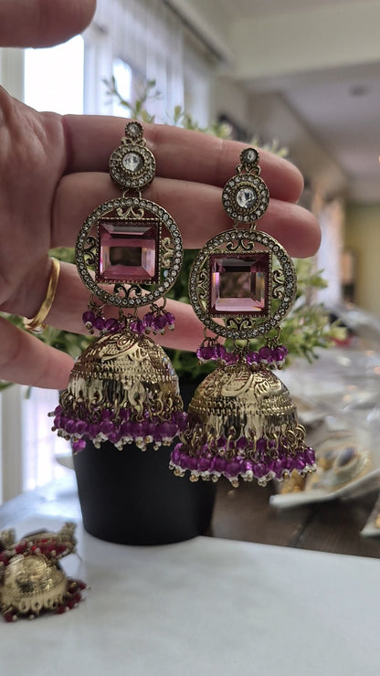 Vritika jhumkas