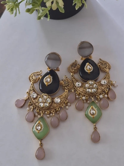 Jasmine Kundan Drops