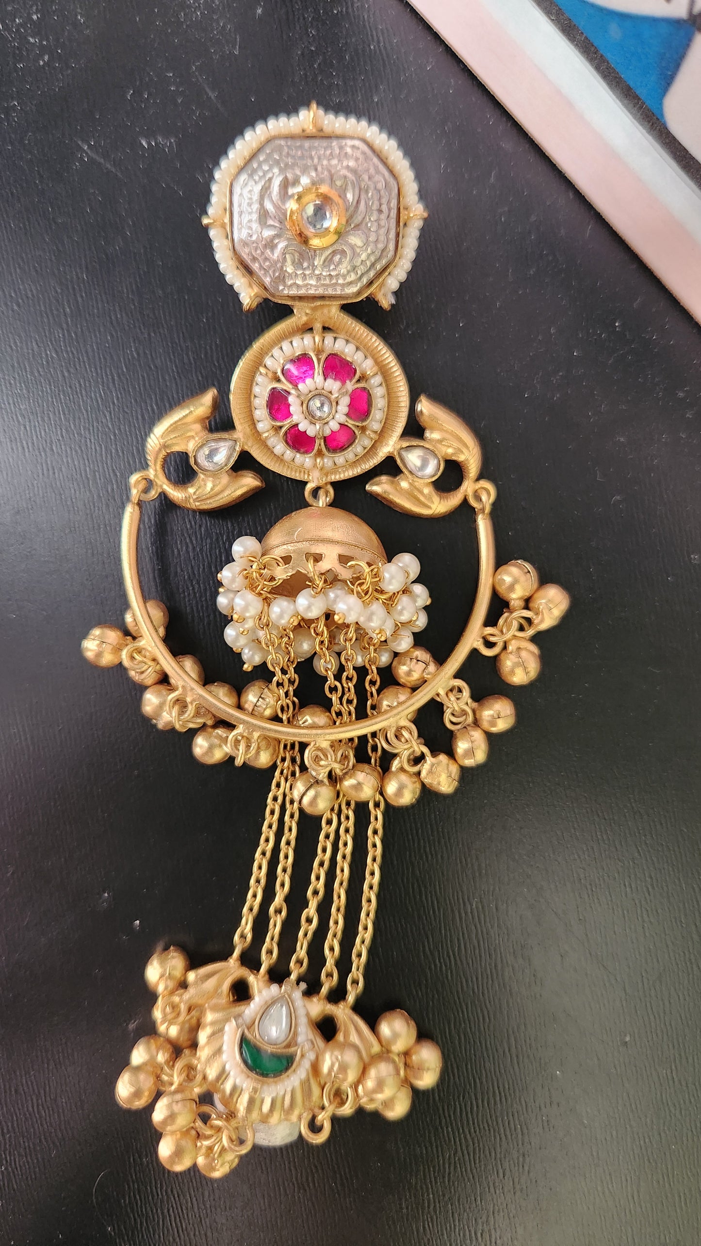 Layered Kashmiri Jhumkas