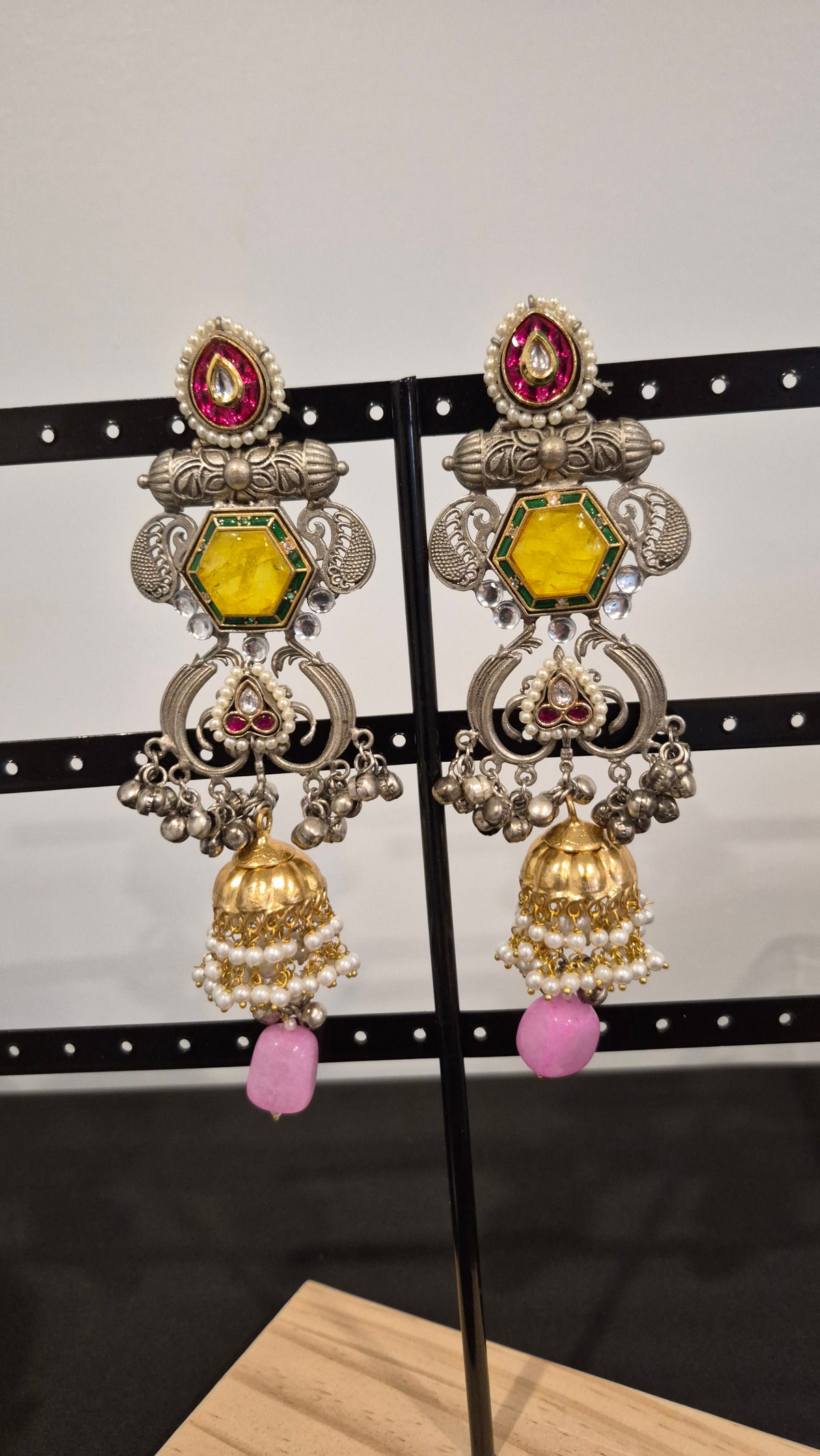 Sarika Dual tone Jhumka