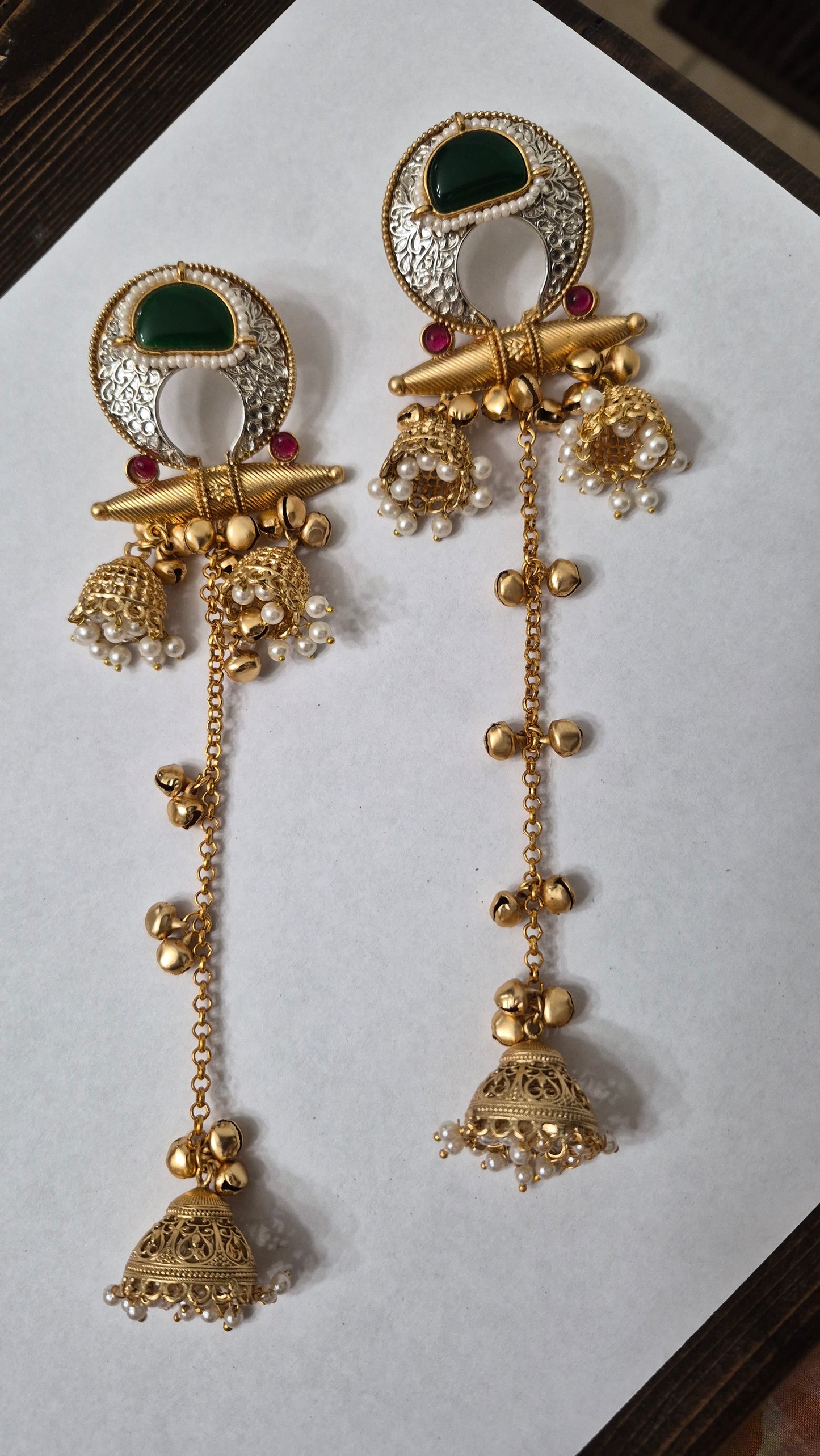 Artika Single Jhumka (Kashmiri design)