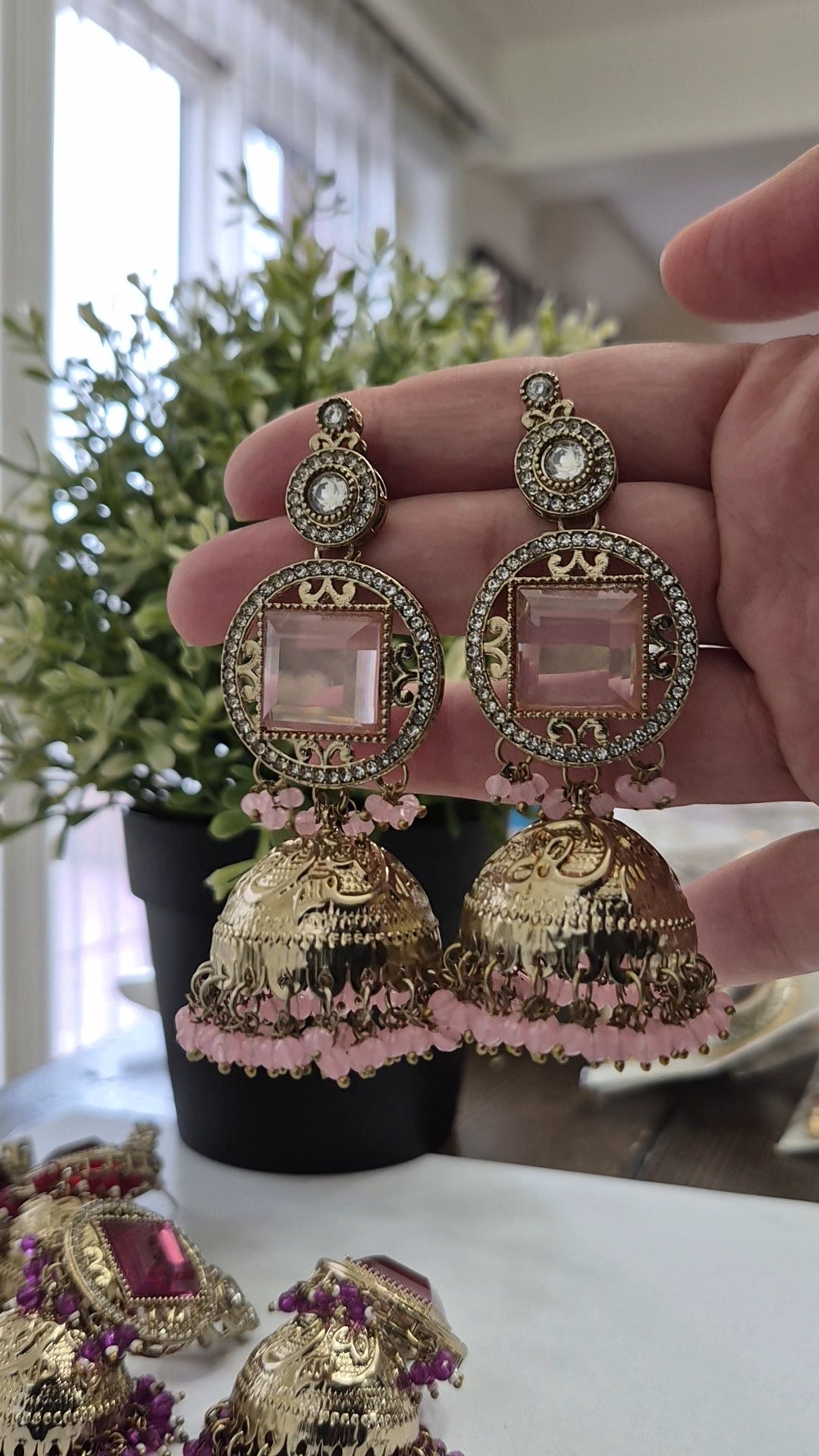 Vritika jhumkas