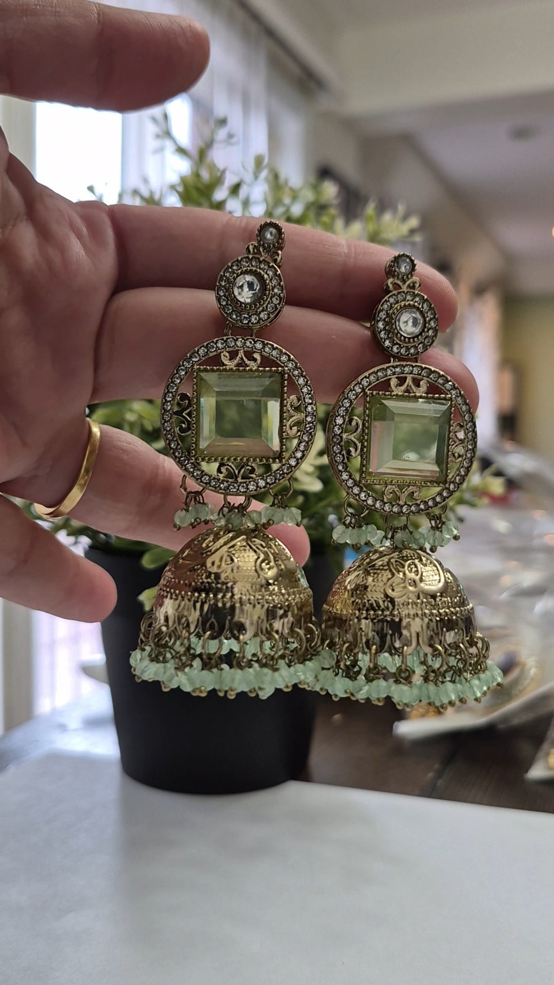 Vritika jhumkas