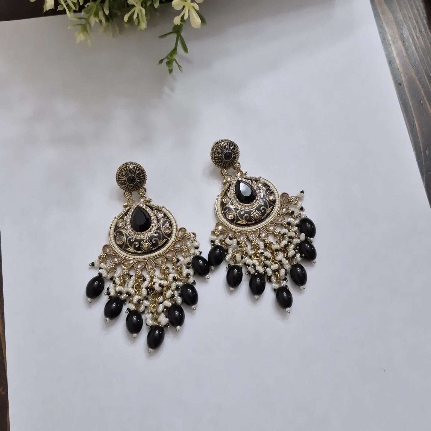 Anaira Meenakari earrings