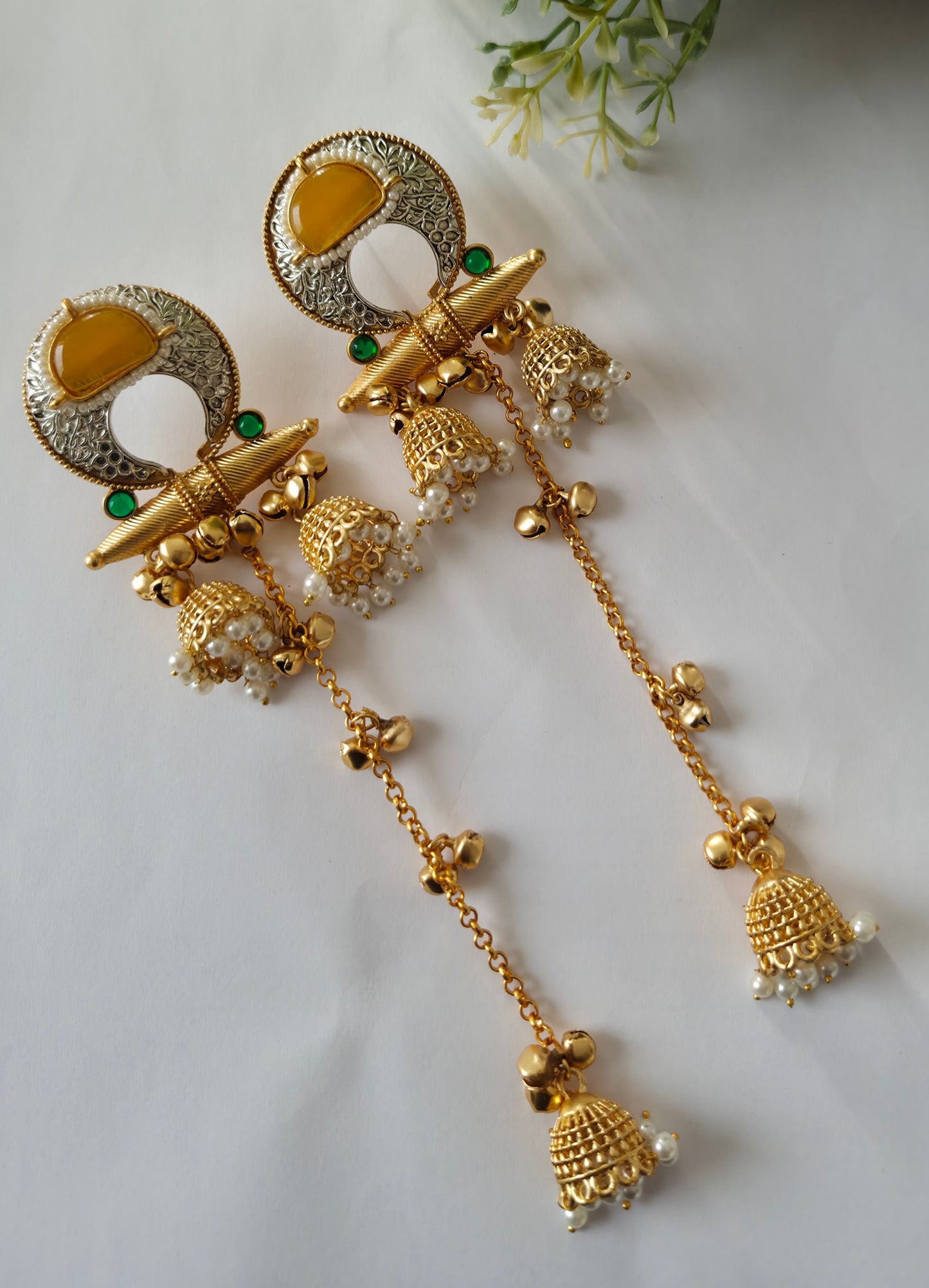 Artika Single Jhumka (Kashmiri design)