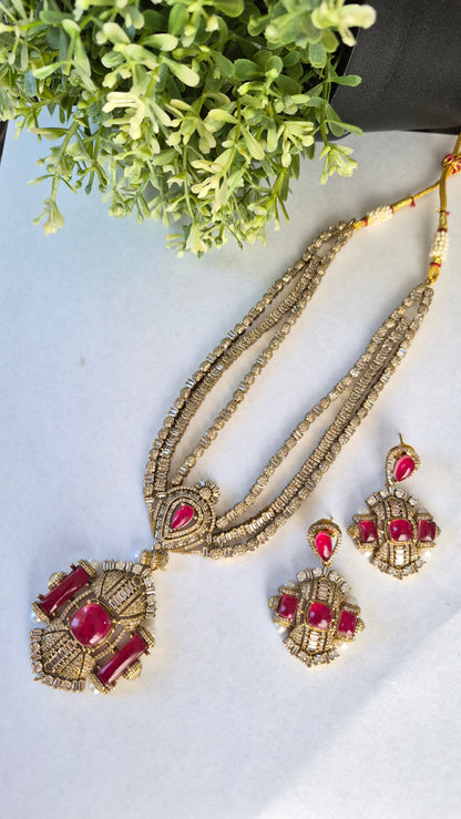 Laal Pari Necklace set