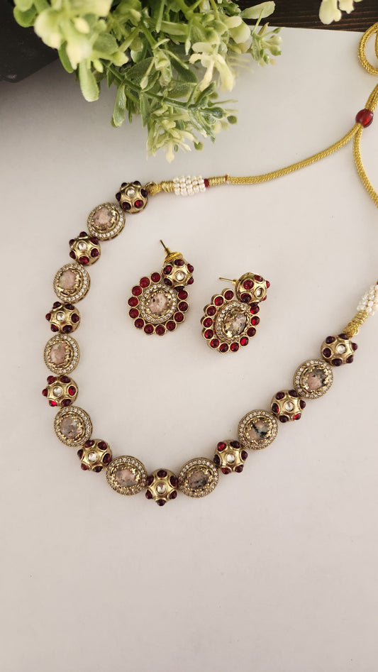 Akruti Necklace set