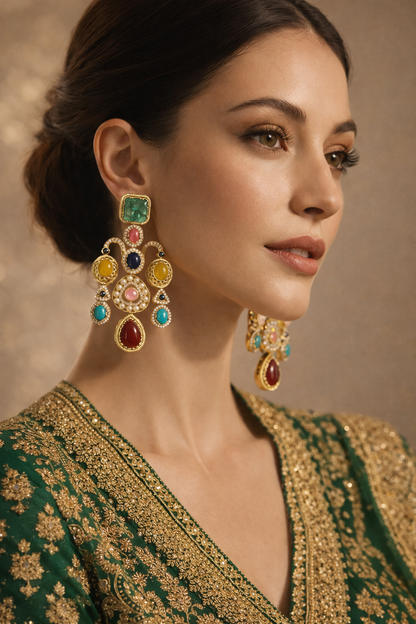 Sneh Chandelier Earrings