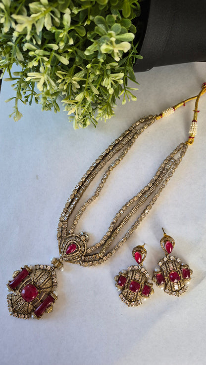 Laal Pari Necklace set