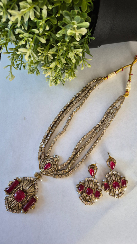 Laal Pari Necklace set