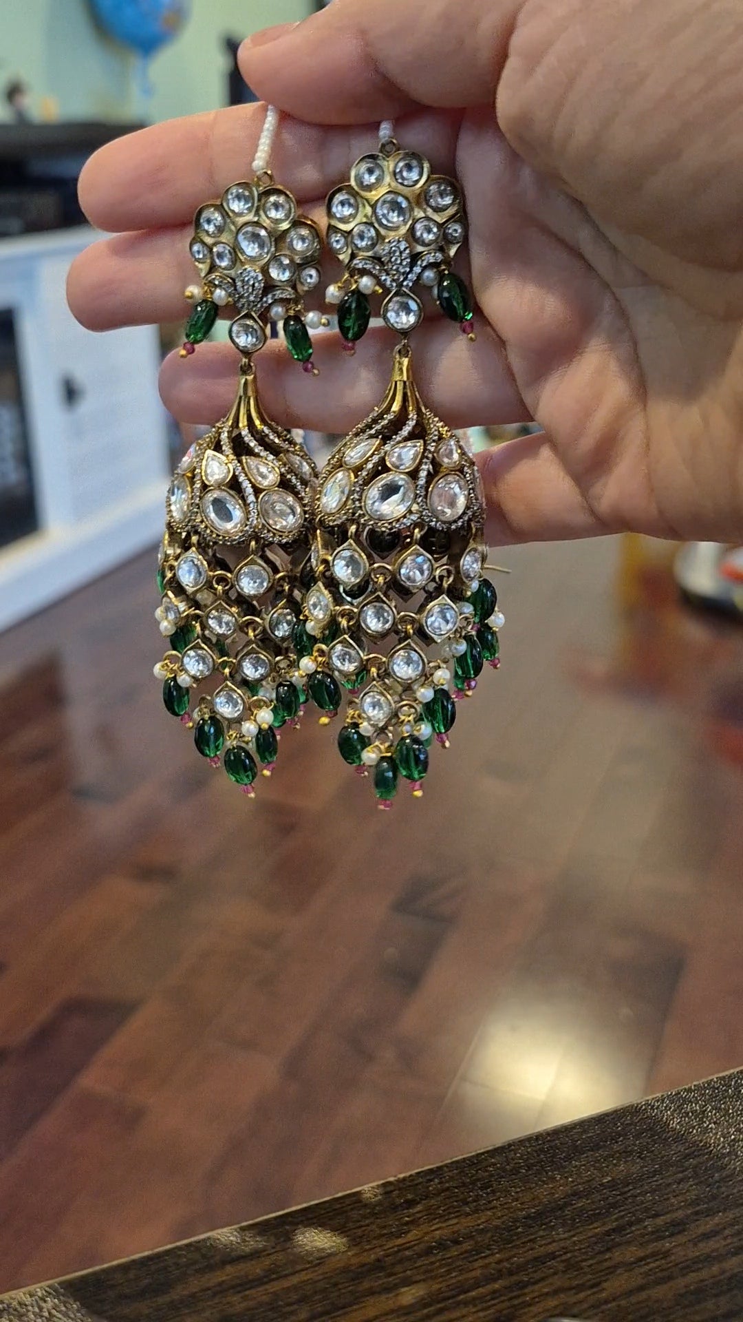 Koyal Kundan Jhumkas