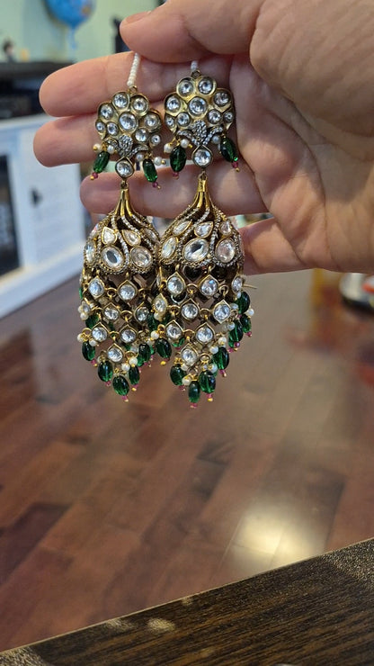Koyal Kundan Jhumkas
