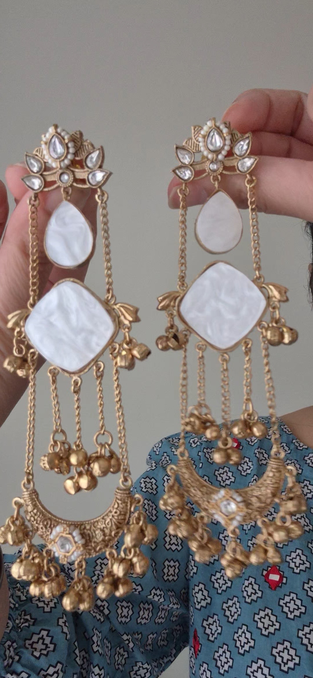 Sargam Kashmiri Earrings