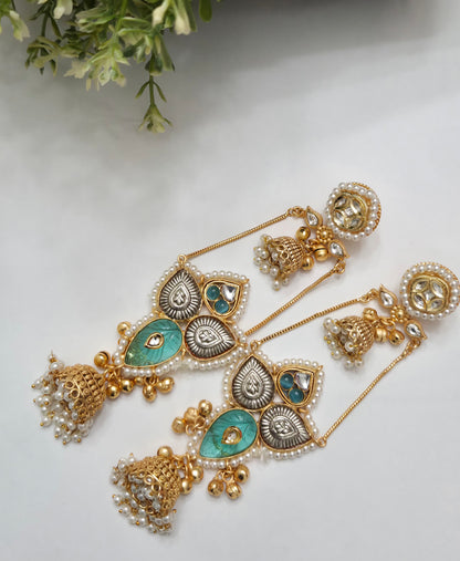 Nadia Kashmiri Jhumkas