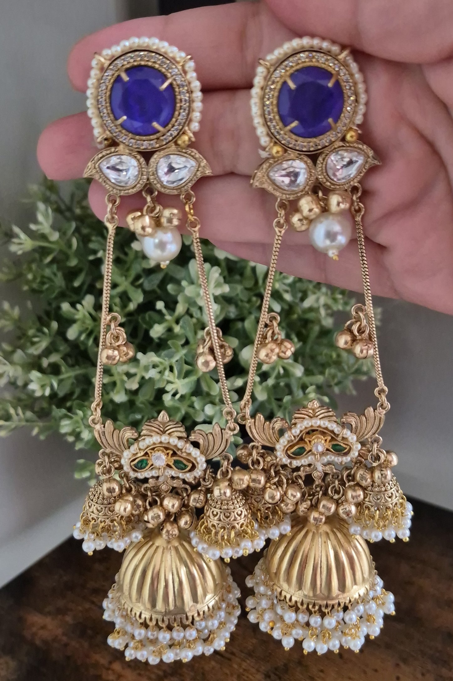 Sunaina Kashmiri Jhumkas