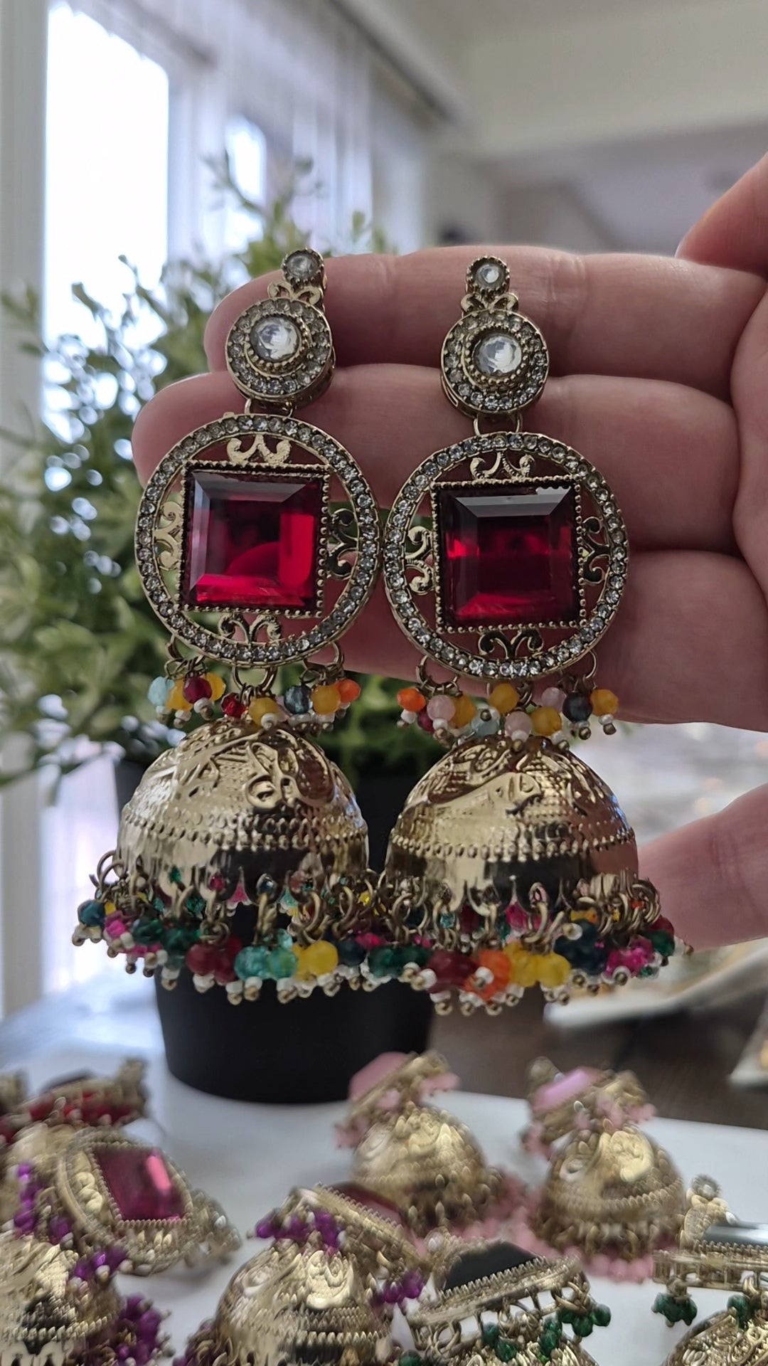 Vritika jhumkas