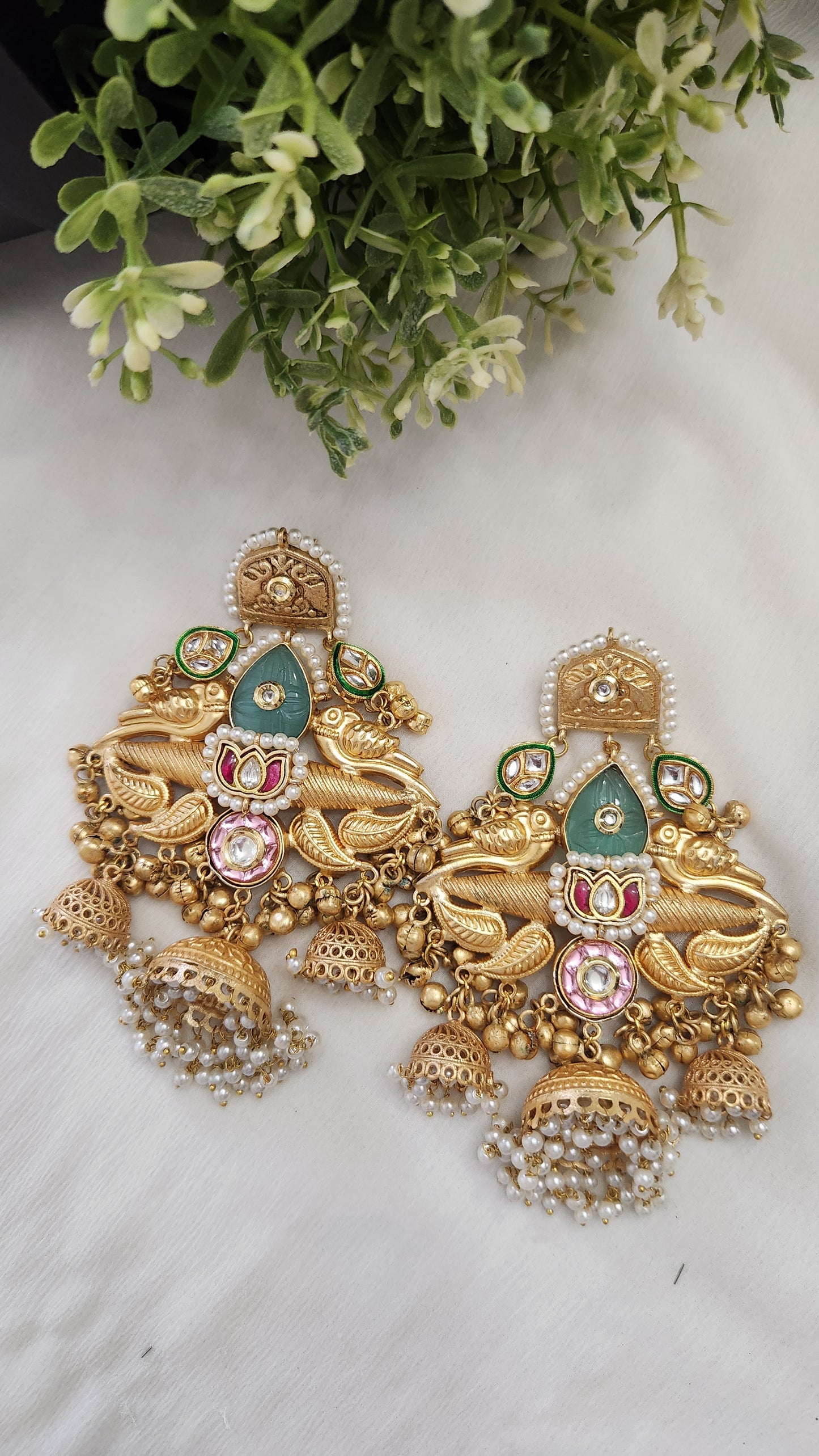 Hiran jhumkas