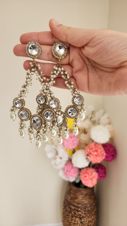 Naira Kundan Earrings