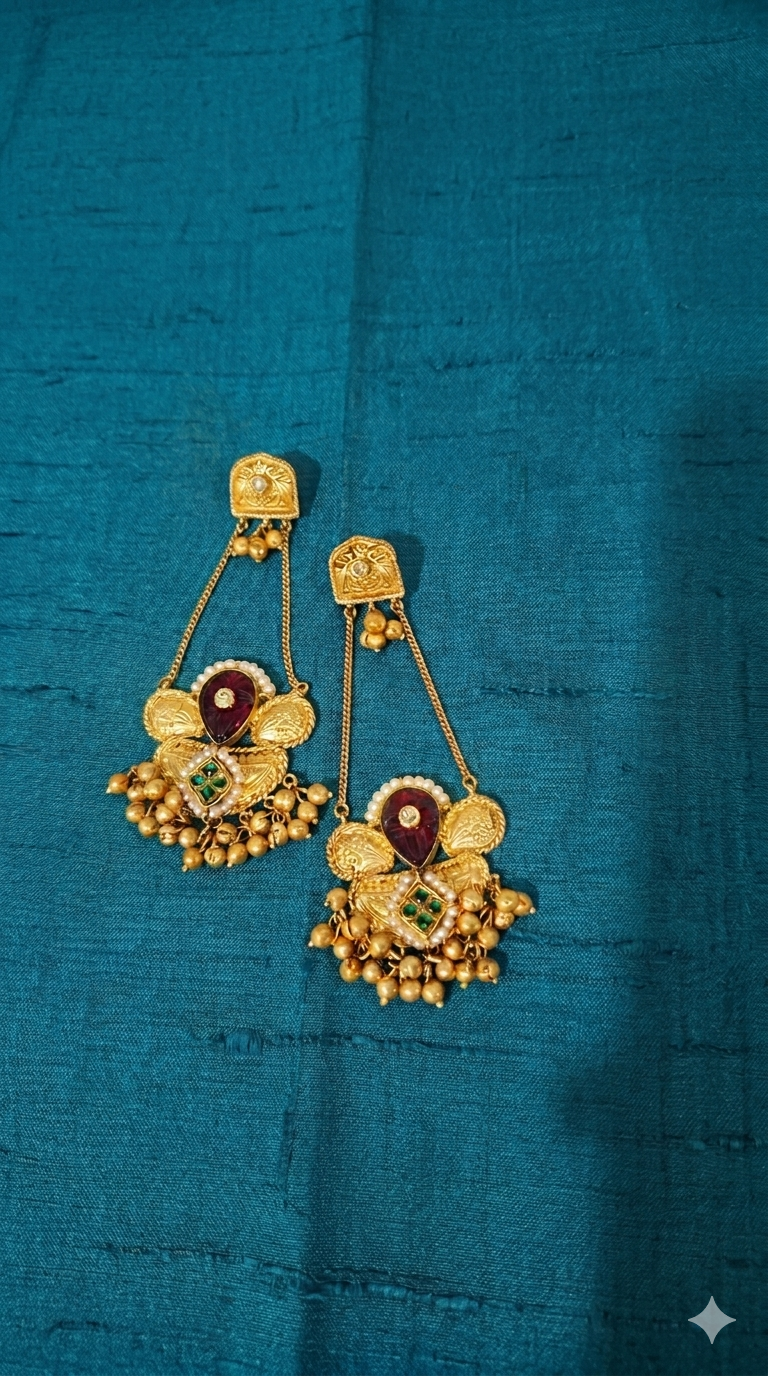 Roshni Kashmiri Earrings