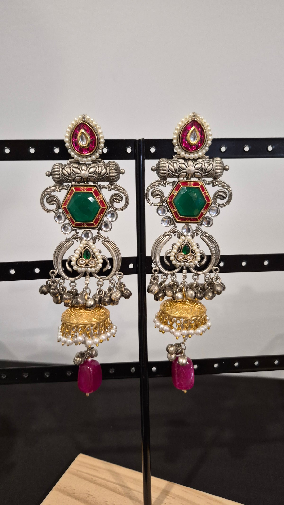 Sarika Dual tone Jhumka