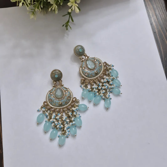 Anaira Meenakari earrings